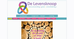 Desktop Screenshot of delevensknoop.nl